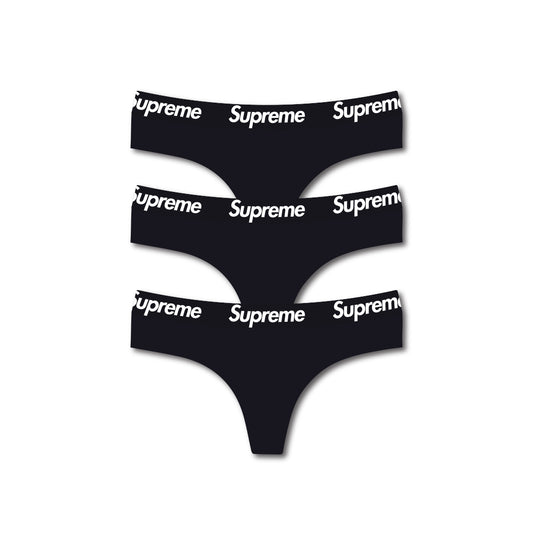 3-pack Supreme thongs
