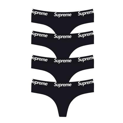 4-pack Supreme thongs