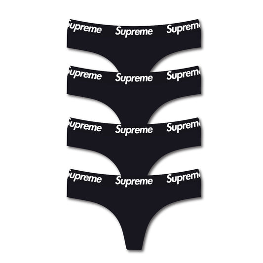 4-pack Supreme thongs