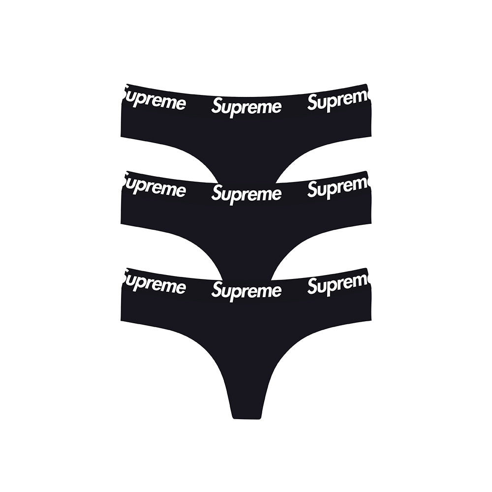 3-pack Supreme thongs