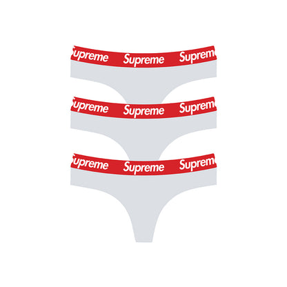 3-pack Supreme thongs