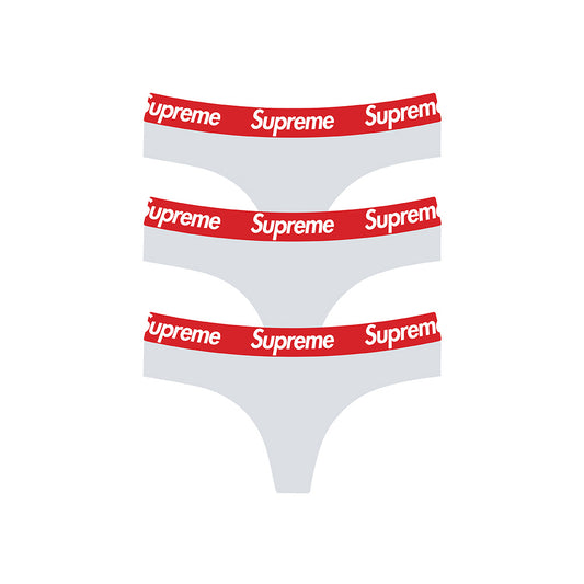 3-pack Supreme thongs